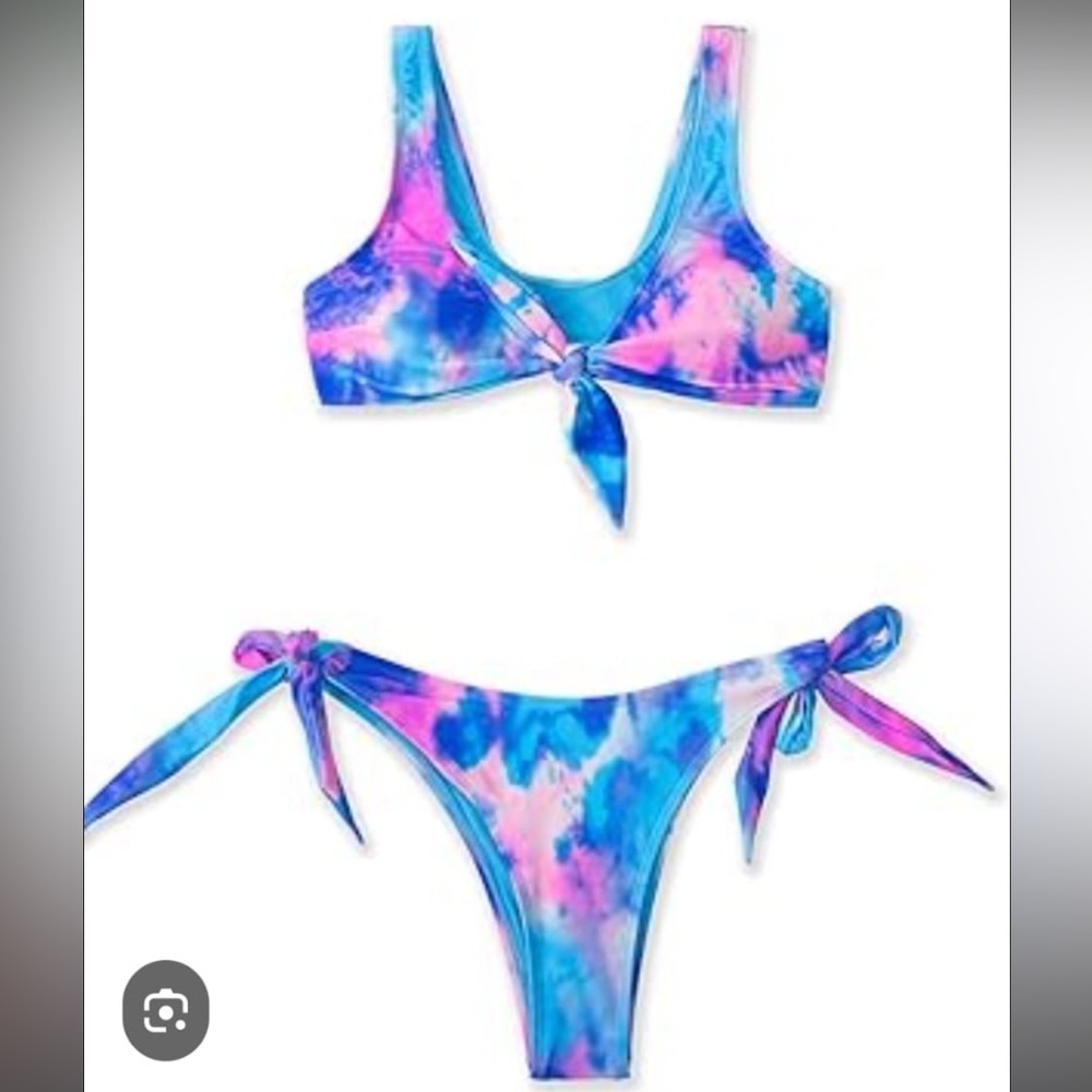 Cupshe  Tie-Dye Bikini set